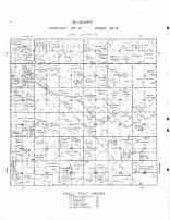 Bluebird Township, Jud, Cottonwood Creek, LaMoure County 1958